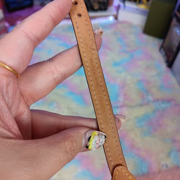 Louis Vuitton Brown Monogram Vachetta Leather Theda Bracelet - Picture 5 of 8